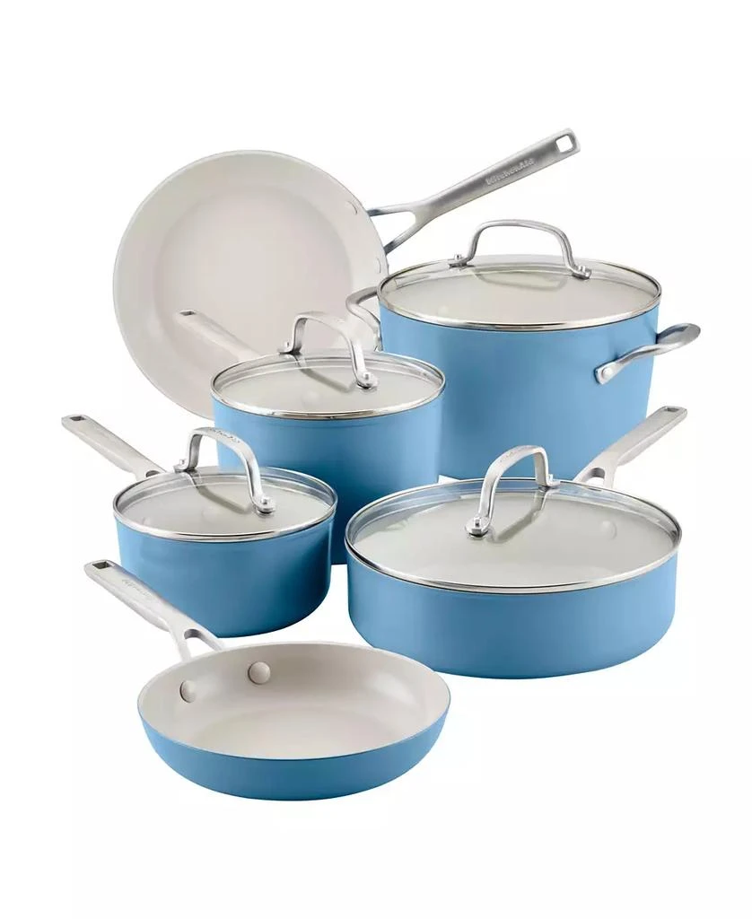 KitchenAid Hard Anodized Ceramic Nonstick 10 Piece Set 1