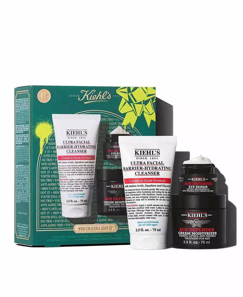 Kiehl
s Men
s 3-Pc. Age Defenders For Him Gift Set