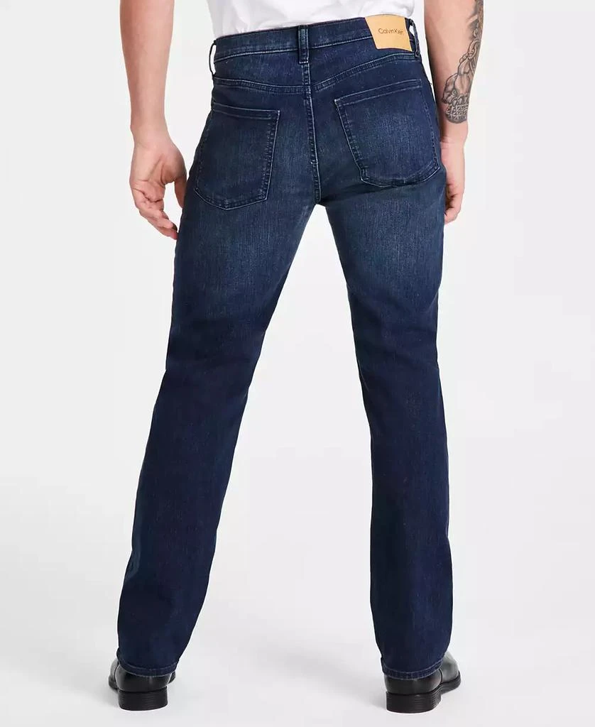 Calvin Klein Men's Standard Straight-Fit Stretch Jeans 2