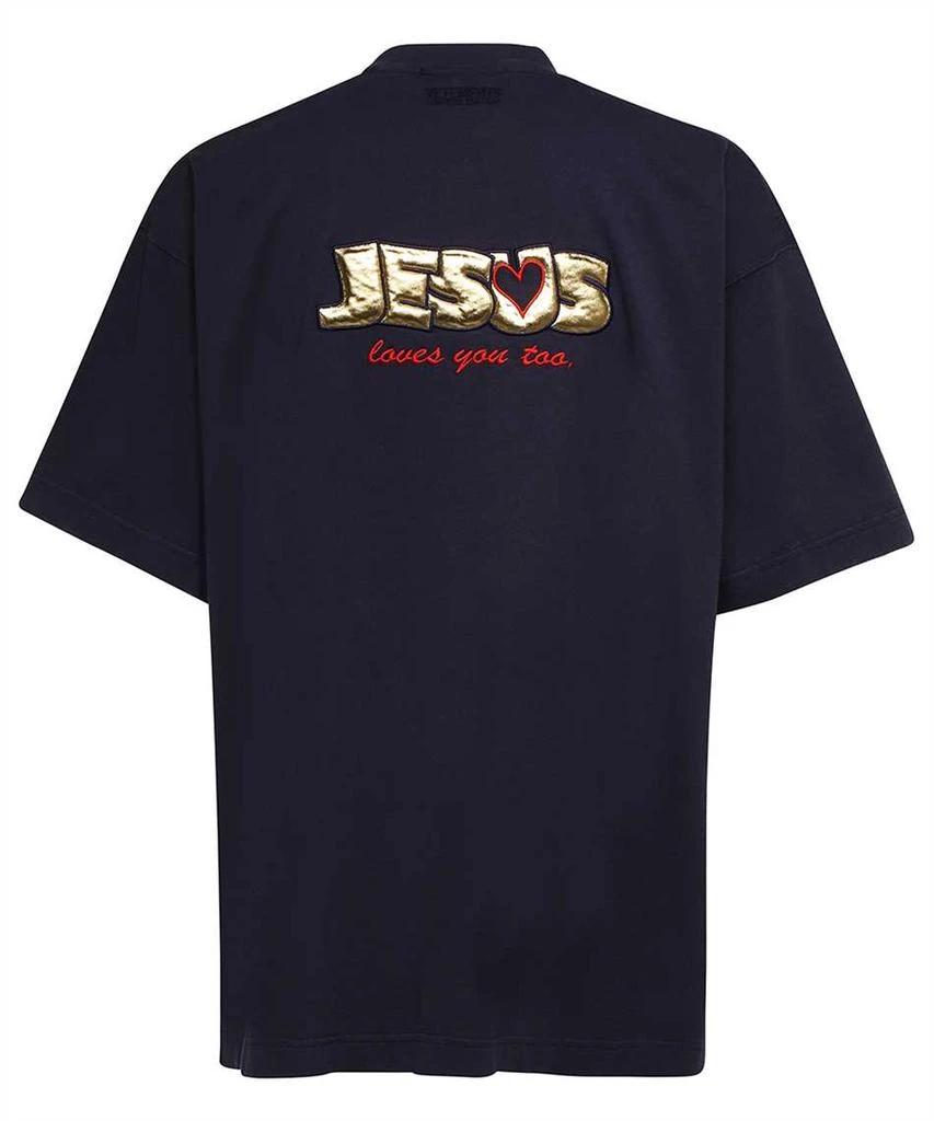 Vetements Vetements jesus loves you t-shirt 2