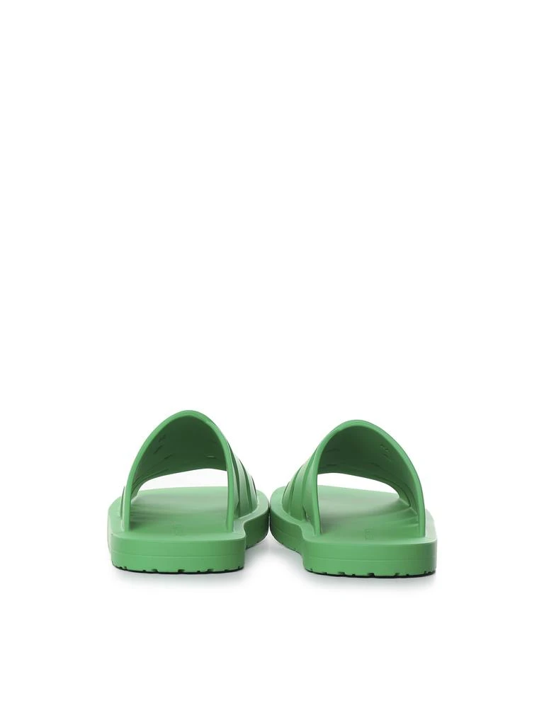 Bottega Veneta Slides In Black Rubber 3
