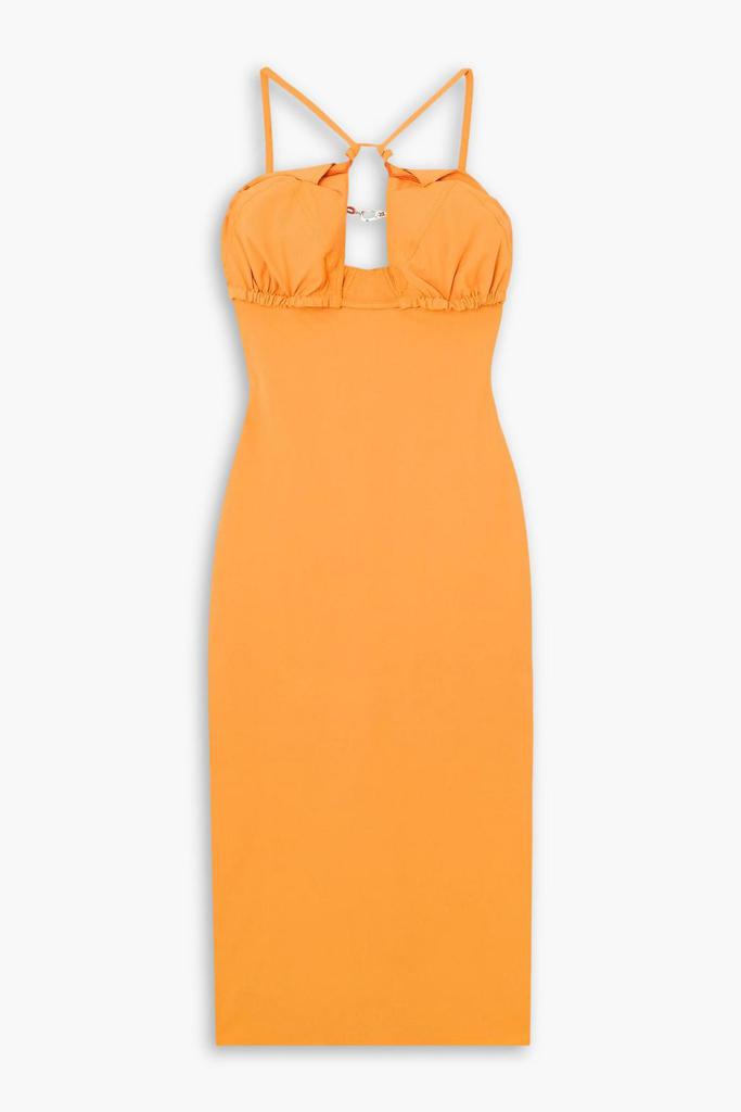 Shop Jacquemus Halter V-Neck Dress on Sale at BeyondStyle