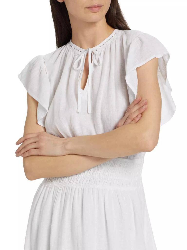 Rails Iona Linen-Blend Midi-Dress 6