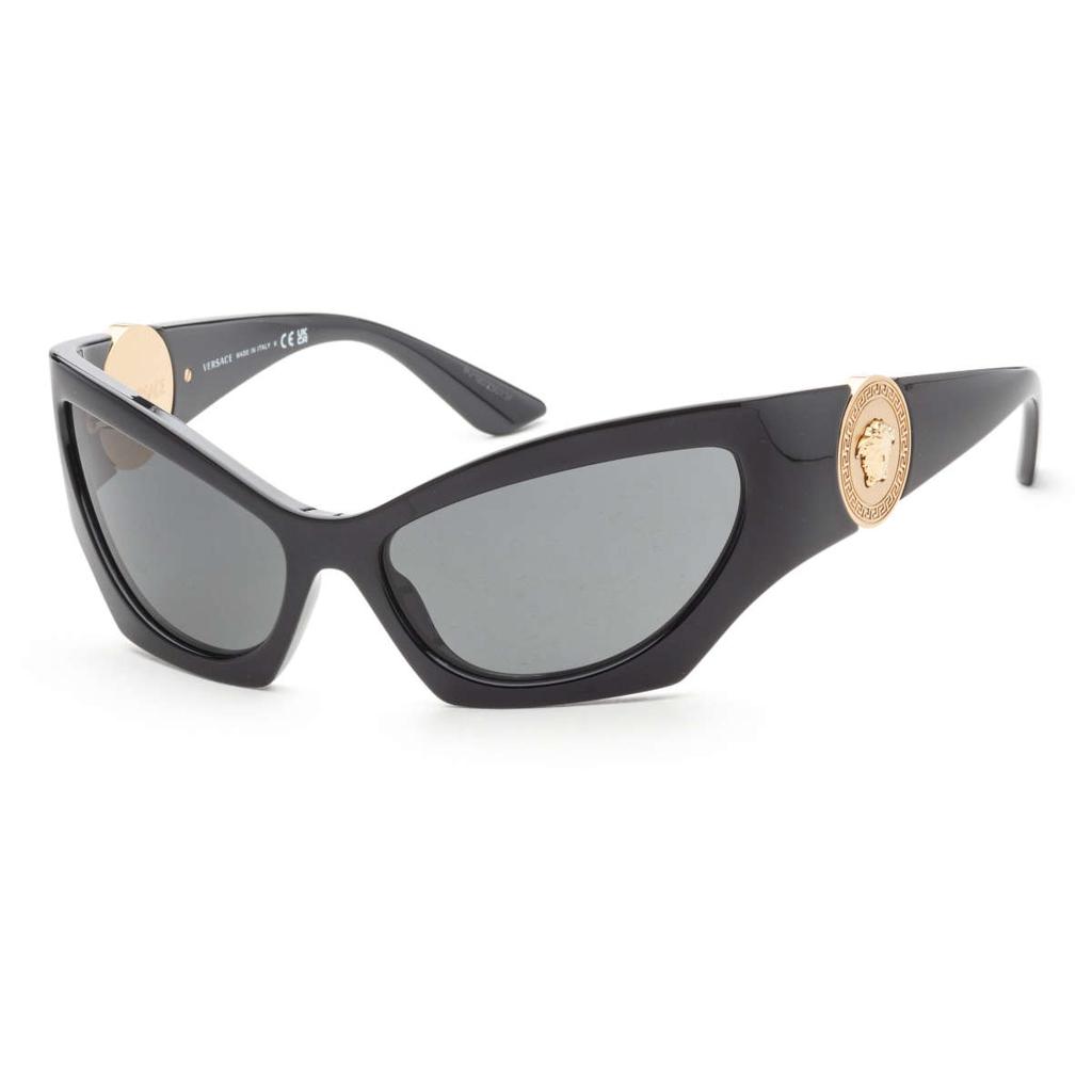 Versace Versace Women's Black Cat-Eye Sunglasses