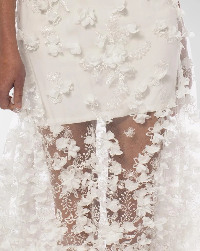 HELSI Audrey Embroidered Floral Applique Midi Dress 4