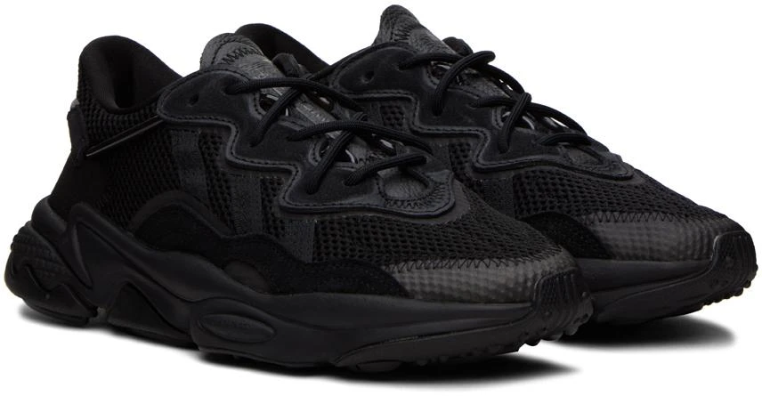Adidas Black Ozweego Sneakers 4