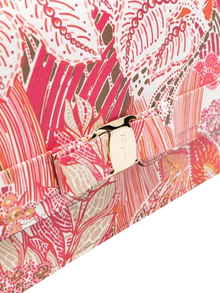 Salvatore Ferragamo Salvatore Ferragamo - Women
s Vara Floral-print Leather Satchel Bag 2