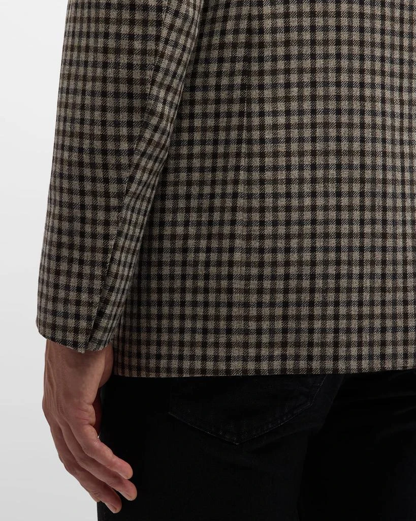 Tom Ford Men's Damier Shelton Check Sport Coat 7
