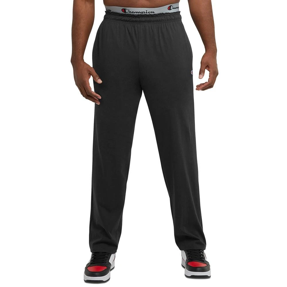 Champion Men's Big & Tall Standard-Fit Jersey-Knit Track Pants 1