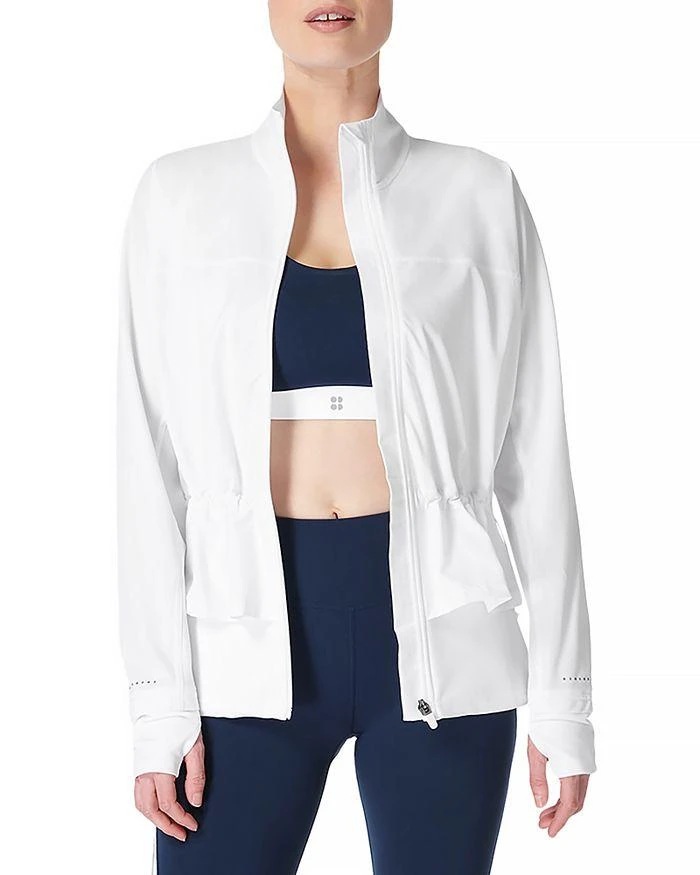 SWEATY BETTY Fast Lane Peplum Running Jacket 1