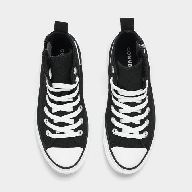 Converse Girls' Little Kids' Converse Chuck Taylor All Star High Top Lugged Casual Shoes 5