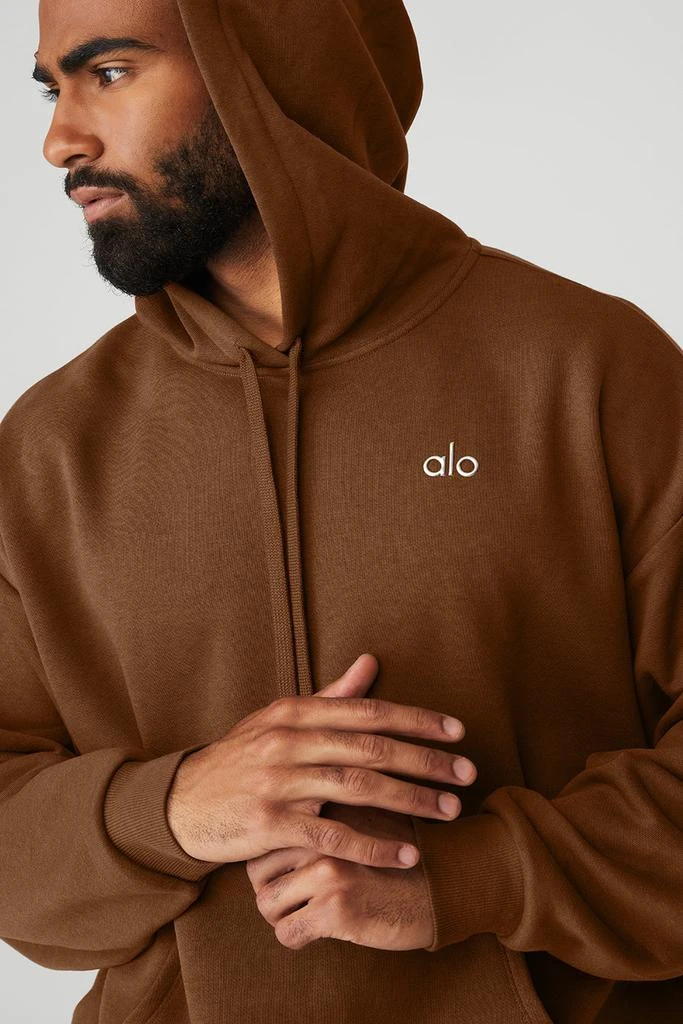 Alo Accolade Hoodie - Cinnamon Brown 4