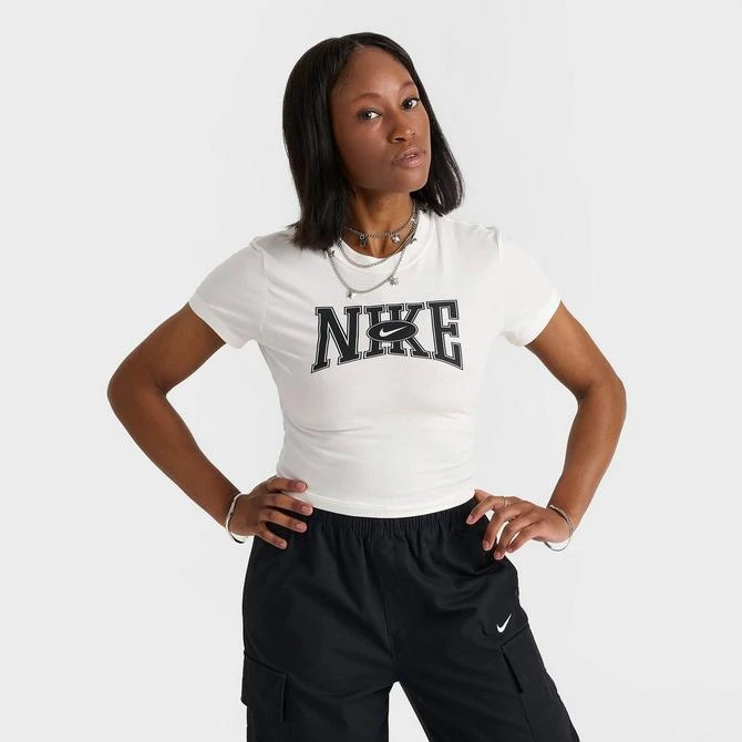 NIKE Women's Nike Sportswear Slim Cropped T-Shirt 5