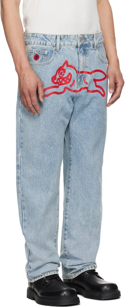 Icecream Blue Running Dog Denim Jeans 2