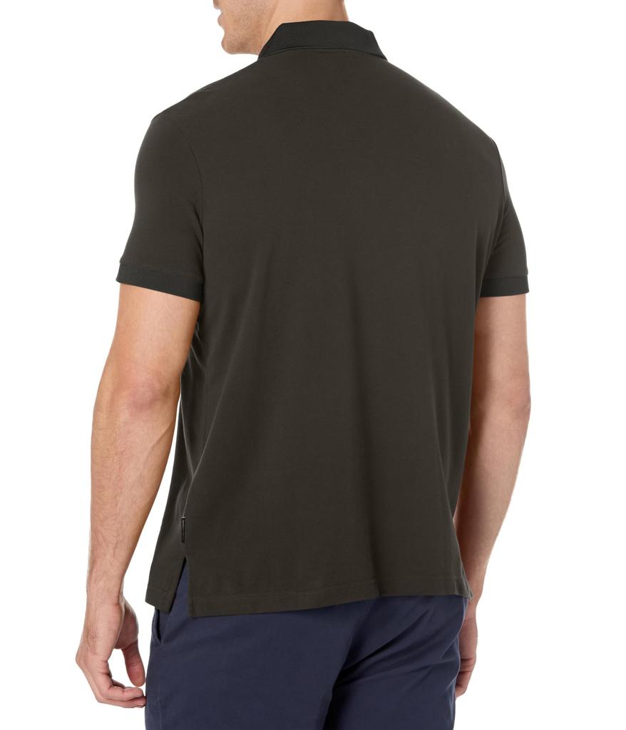 Armani Exchange AX Logo Zipper Polo