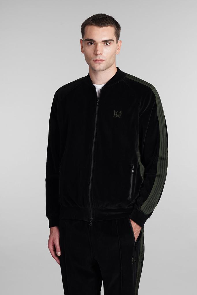 Needles Sweatshirt In Black Cotton