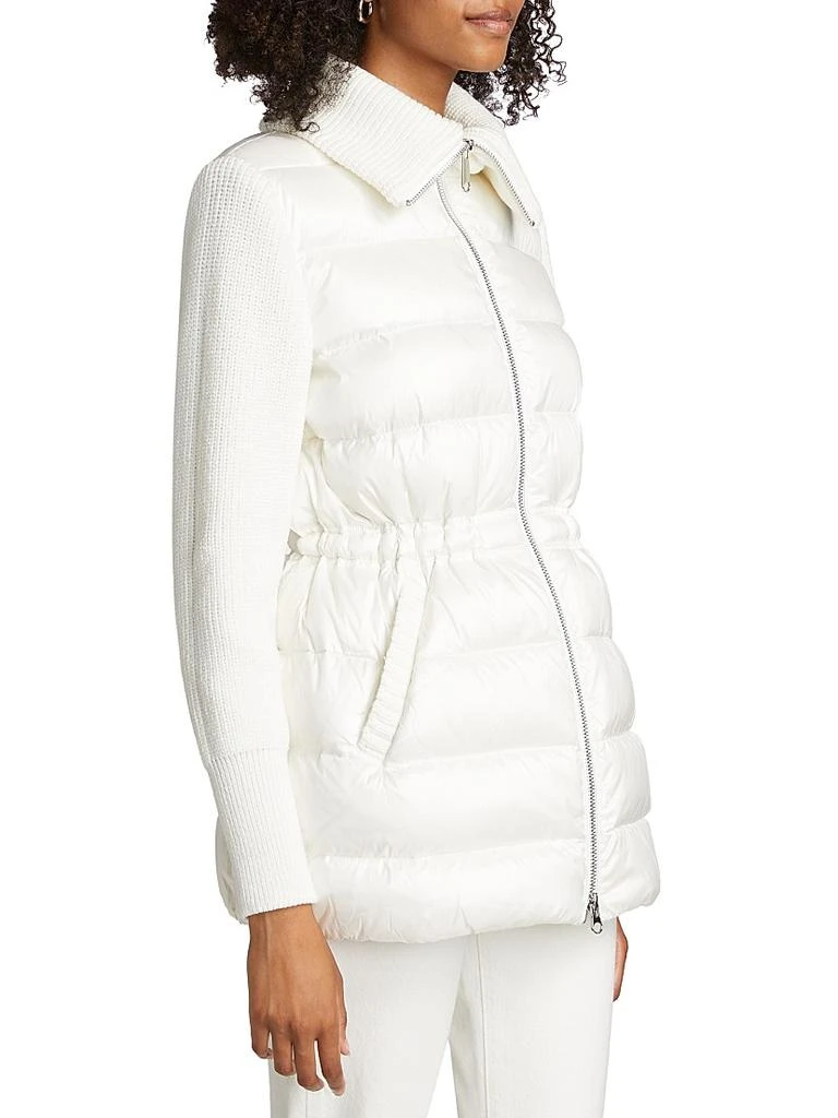 Mercer Collective Mac Mixed-Media Down Coat 4