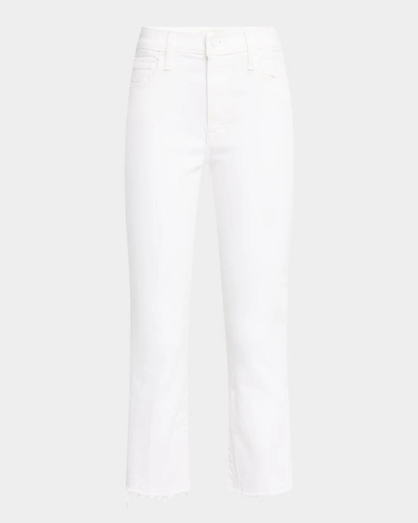MOTHER Lil' Insider Crop Step Fray Jeans 1