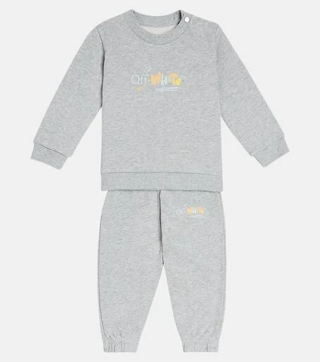 Off-White Baby Funny jersey sweatshirt and sweatpants set 2