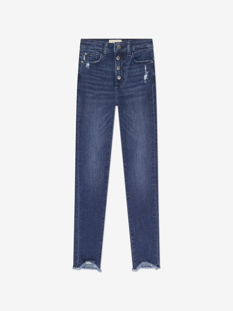 DL1961 DL1961 Girls Chloe Distressed Skinny Jeans in Blue 1