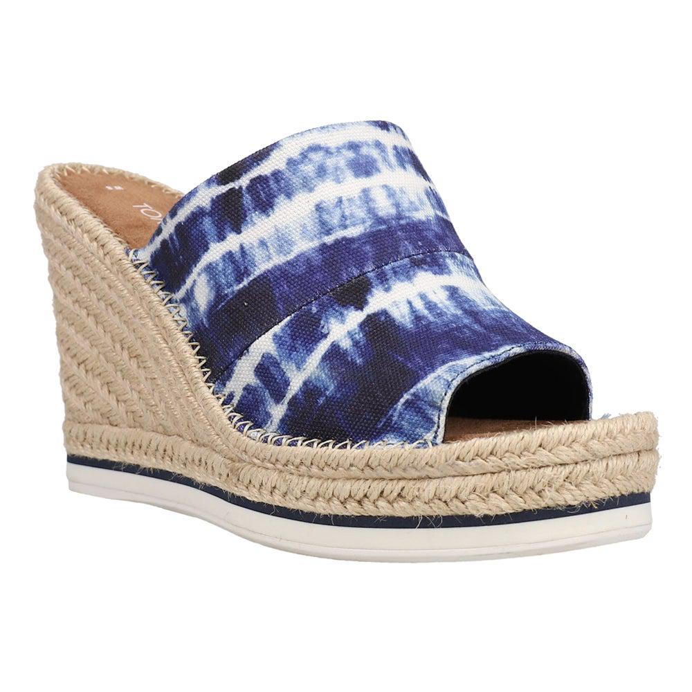 TOMS Monica Tie-Dye Espadrille Sandals
