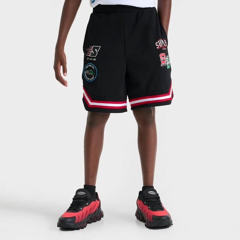 SUPPLY & DEMAND Kids' Supply & Demand Patch Mesh Shorts 3