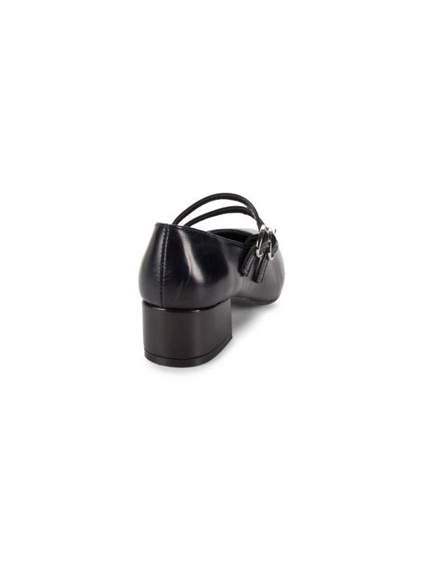 Marc Fisher Girl's Patty Nille Block Heel Mary Jane 2