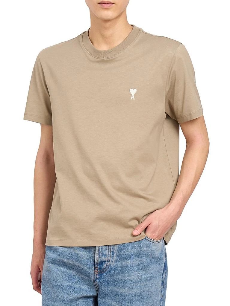 AMI ​ADC Logo-Embroidered T-Shirt 3