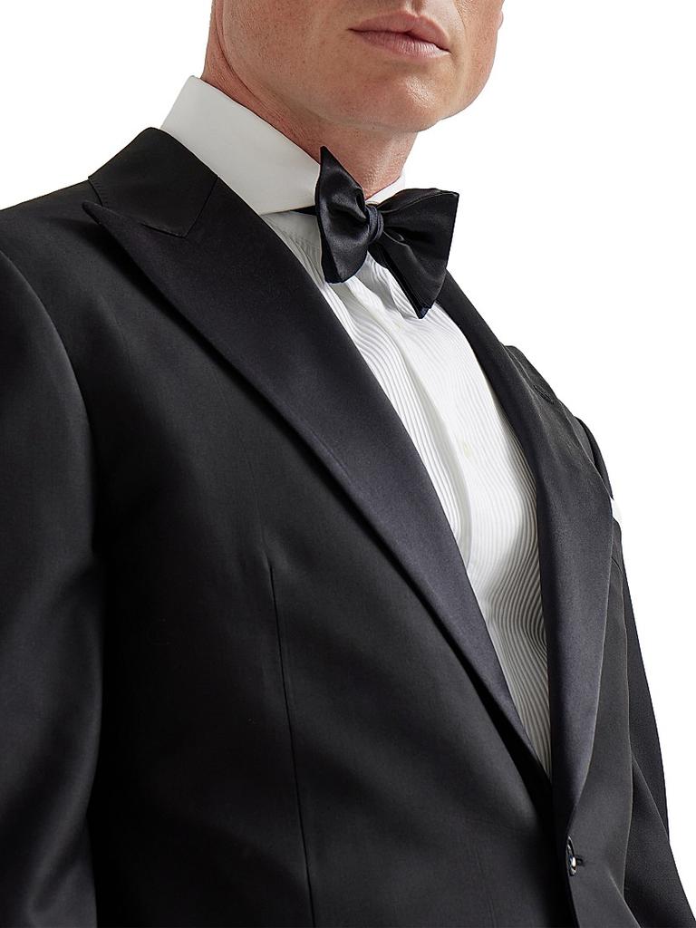 Brunello Cucinelli Cotton And Silk Satin Bow Tie