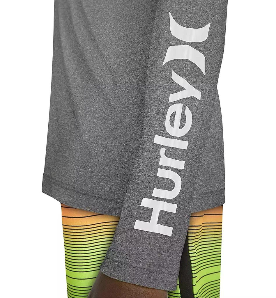 Hurley Big Boys Icon UPF 50+ Long-Sleeve T-Shirt 14