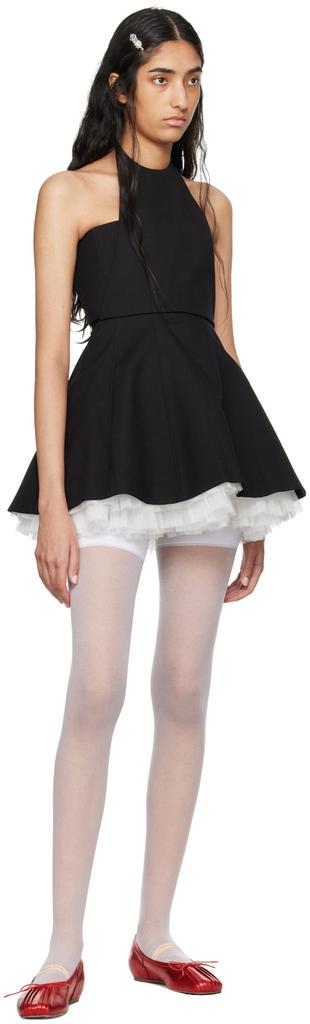 Shushu/Tong Black Two-Piece Minidress - Dresses & Skirts