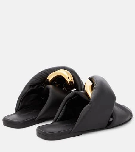 JW Anderson Chain Twist leather sandals 3
