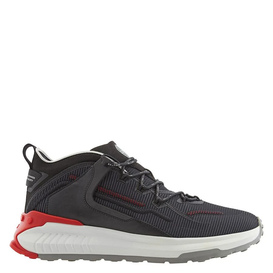 Tod's No_Code J Sneakers in Technical Fabric and Leather 1