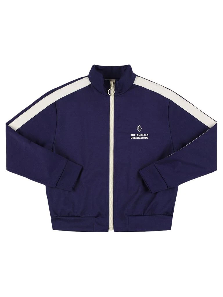 The Animals Observatory Cotton Blend Zip Sweatshirt from undefined