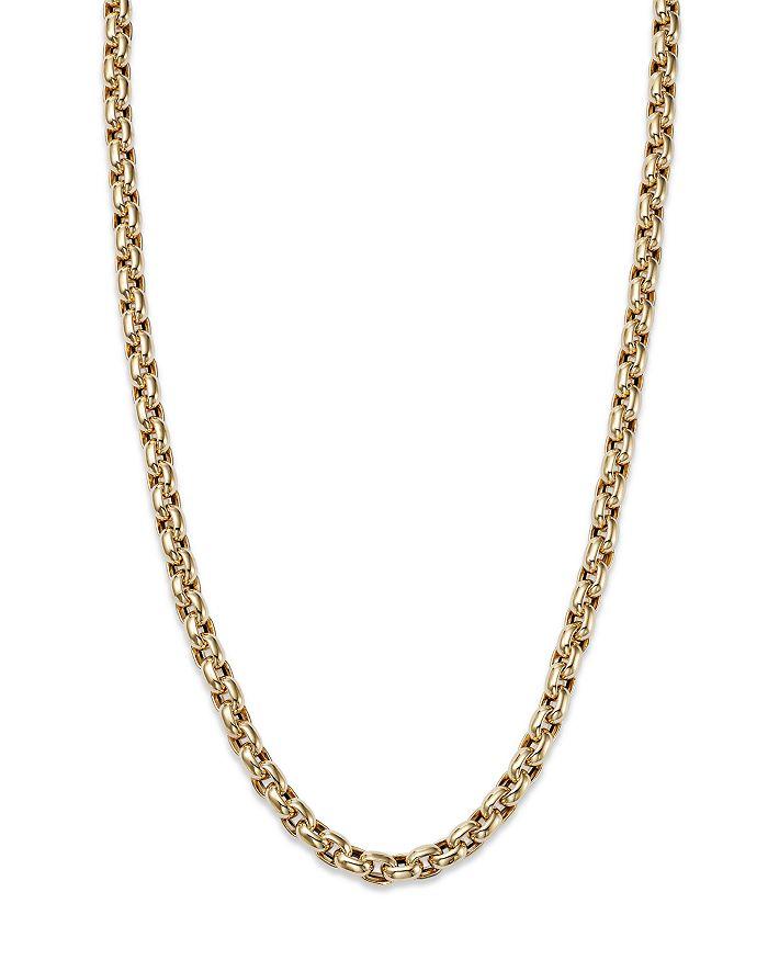 Alberto Amati 14K Yellow Gold Oval Link Chain Necklace, 18"