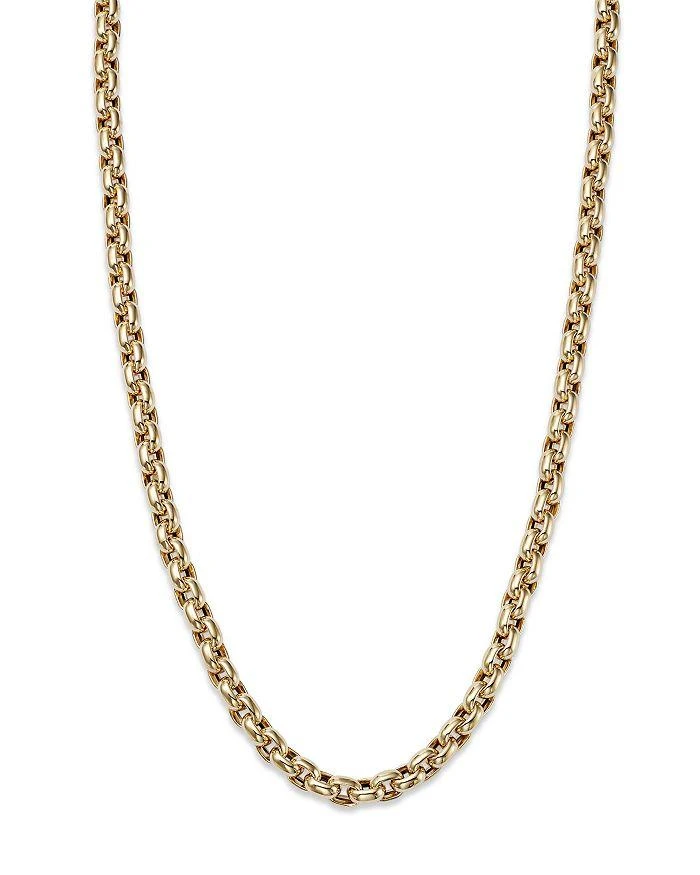 Alberto Amati 14K Yellow Gold Oval Link Chain Necklace, 18" 1