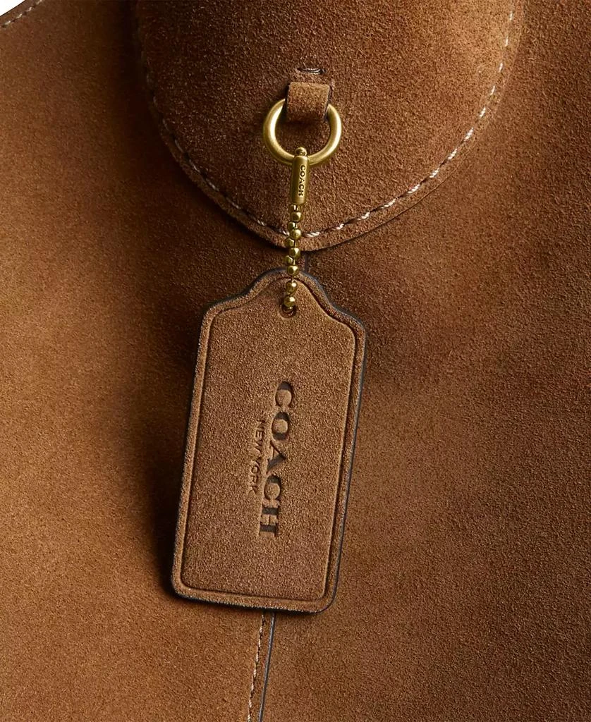 Coach Suede Brooklyn Extra-Large Shoulder Bag 39 6
