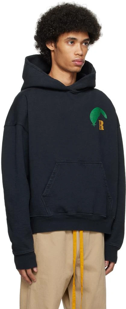 Rhude SSENSE Exclusive Black Moonlight Hoodie 2