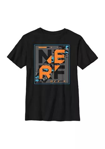 Nerf Boys 4 7 Camo Graphic T Shirt