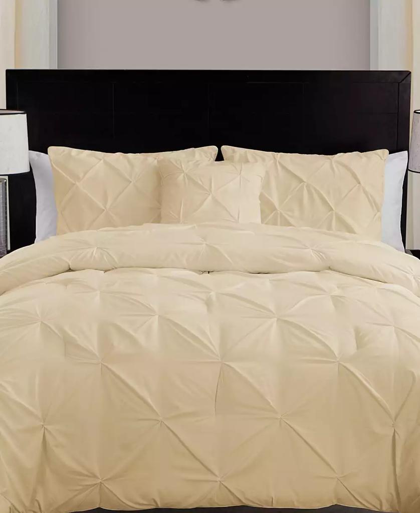 VCNY Home CLOSEOUT! Carmen Pintuck 4 Piece Comforter Set