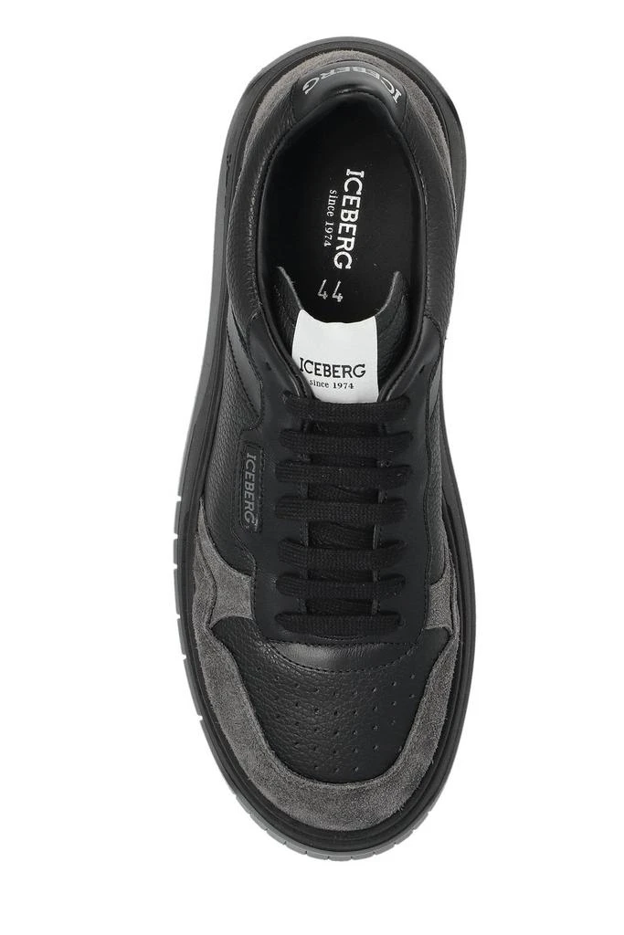Iceberg Iceberg Clock Logo Patch Sneakers 4