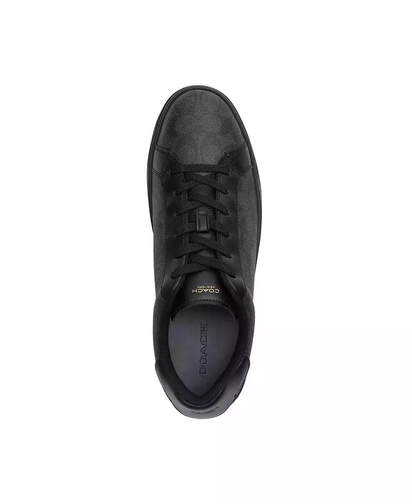 Coach Men's High Line Signature Canvas Sneaker 3