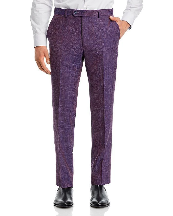 John Varvatos Wool & Linen Melange Slim Fit Suit Pants 1