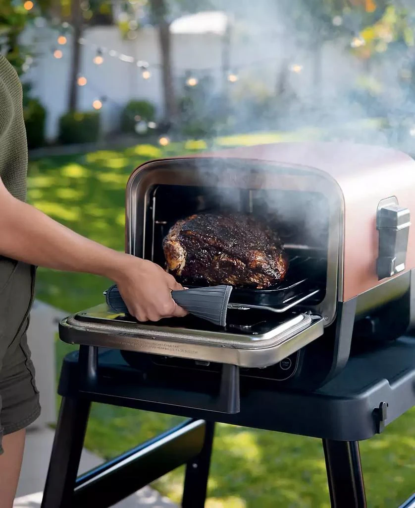 Ninja Woodfire Pizza Oven, 8-in-1 Outdoor Oven, 5 Pizza Settings, Up to 700 Fahrenheit High Heat, BBQ (Barbecue) Smoker - OO101 12