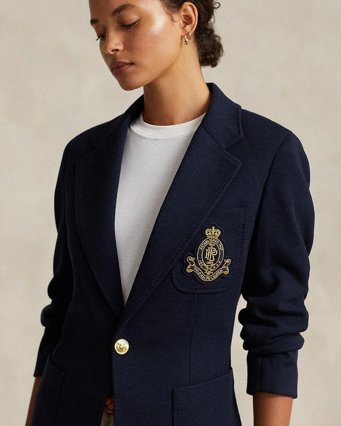 Polo Ralph Lauren Crest Embellished Blazer 5
