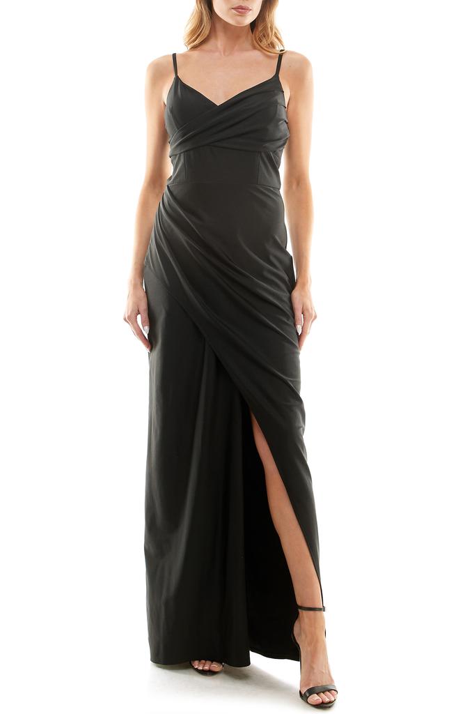 Speechless Ruched Sheath Gown