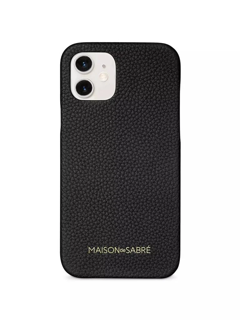 Maison de Sabre Leather Phone Case (iPhone 12) 1