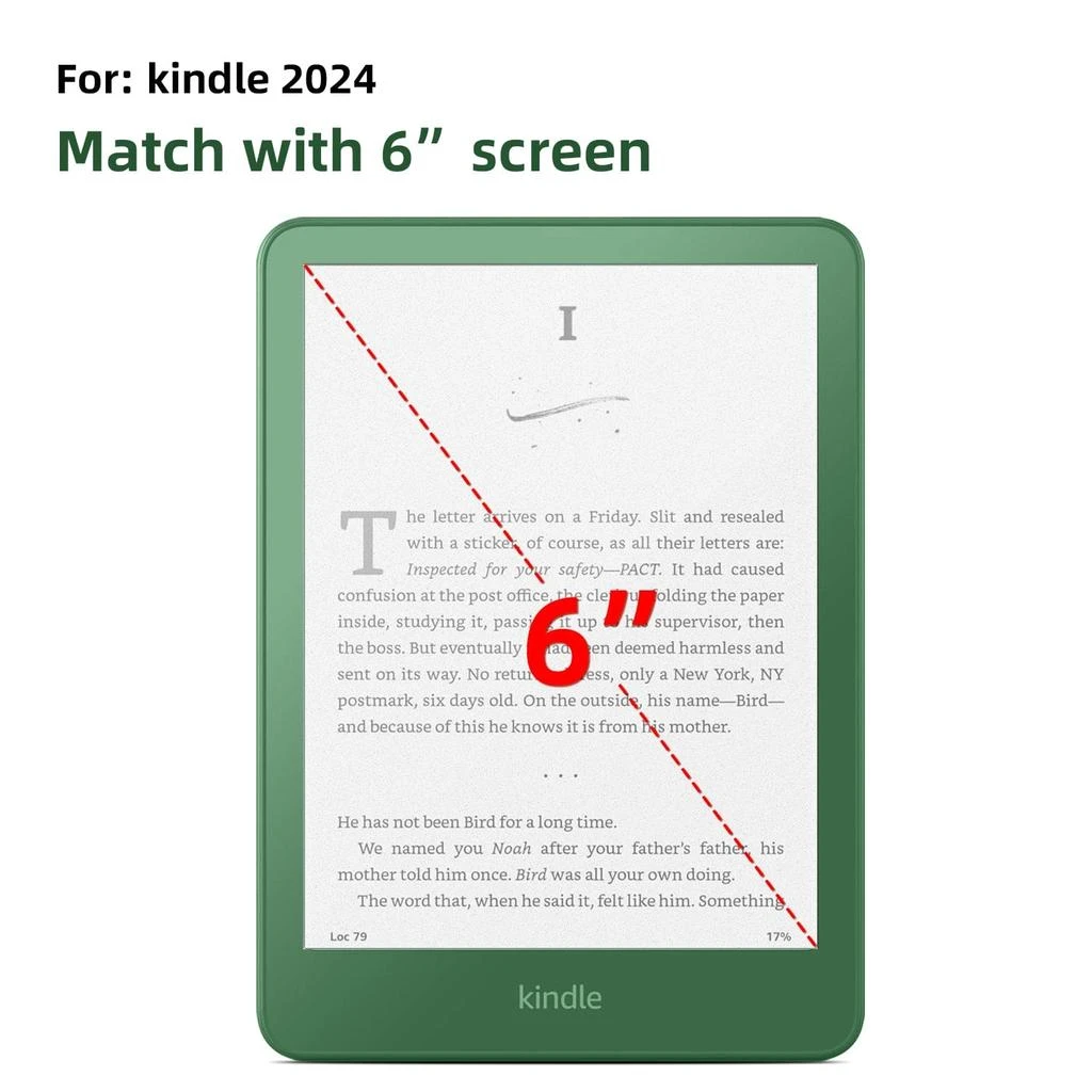 SAHARA - ZeroDamage Tempered Glass Screen Protector - Amazon Kindle 2024 2