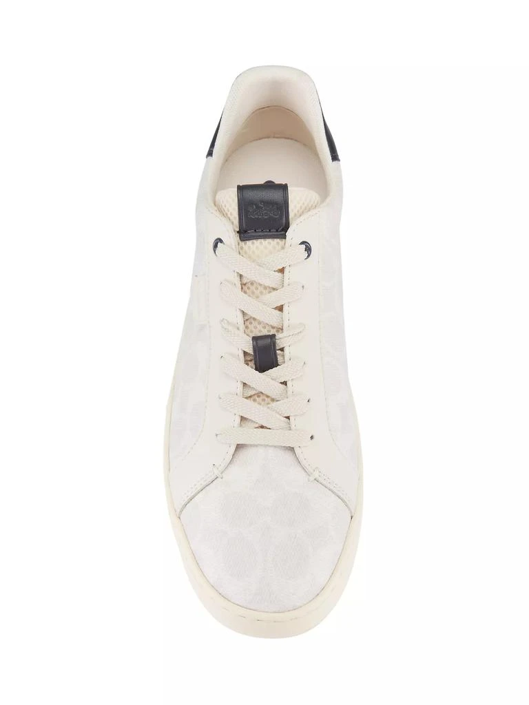 Coach Low-Top Monogram Logo Sneakers 5