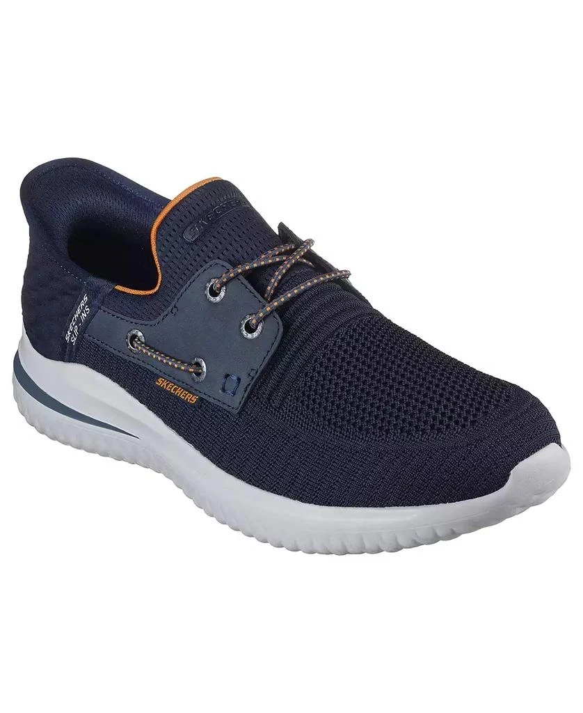 SKECHERS Men's Delson 3.0 - Roth Slip-On Casual Sneakers from Finish Line 1